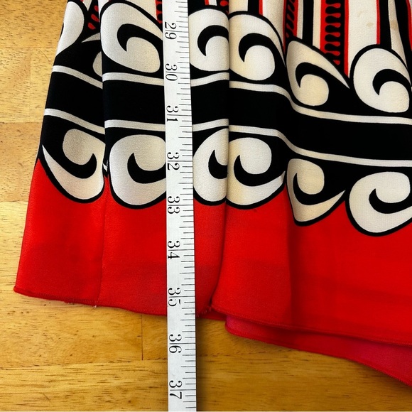 ANNA SUI x Target Silk Retro Print Mini Dress - Picture 8 of 10